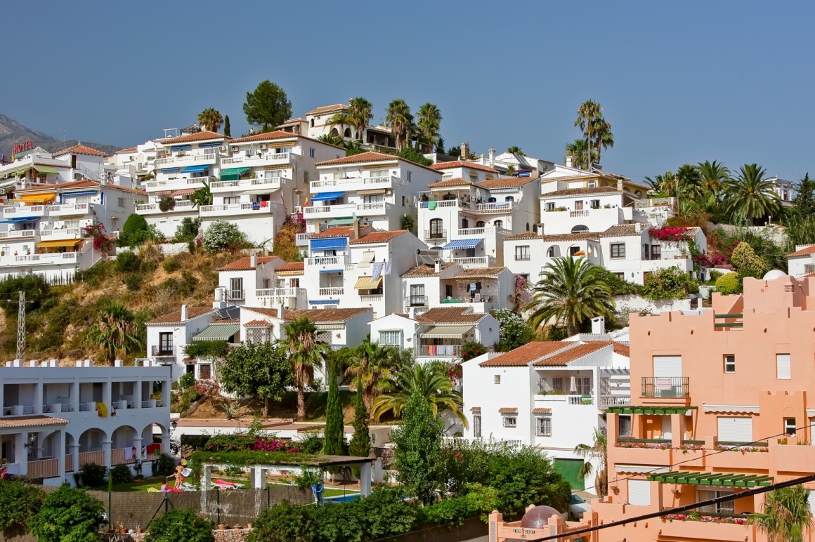 'Spanish landscape, Nerja, Costa del Sol, Spain' - Andalusia