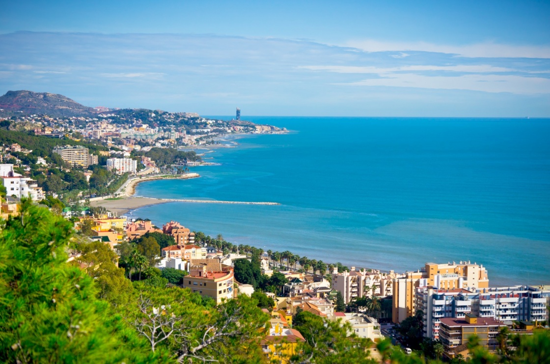'Beautiful view of Malaga city, Spain' - Andalusia