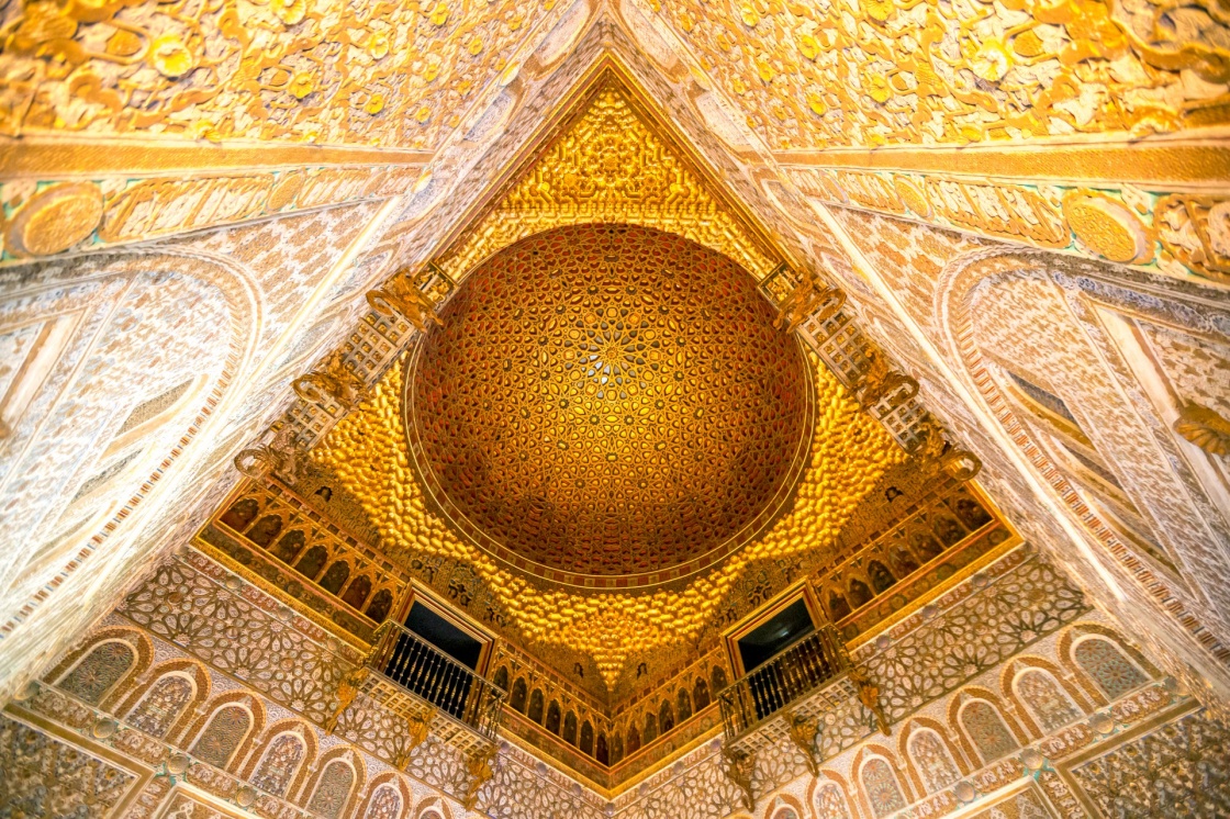 Royal Alcazar of Seville Spain.